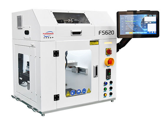 Máy phun pin quang điện siêu âm có thể mở rộng với khối lượng phun liên tục tối đa 20-1200ml/h/phần