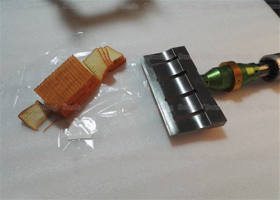 Máy cắt thực phẩm siêu âm phiến rộng 255mm 220 V hoặc 110 V 20Khz 380 * 250 * 150mm