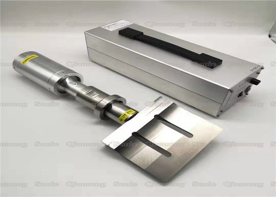 Lưỡi cắt Titan cấp thực phẩm với chiều rộng tùy chỉnh siêu âm 20khz cho thịt đông lạnh