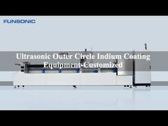 Lớp phủ Indium siêu âm tự động cho các bộ phận hình trụ